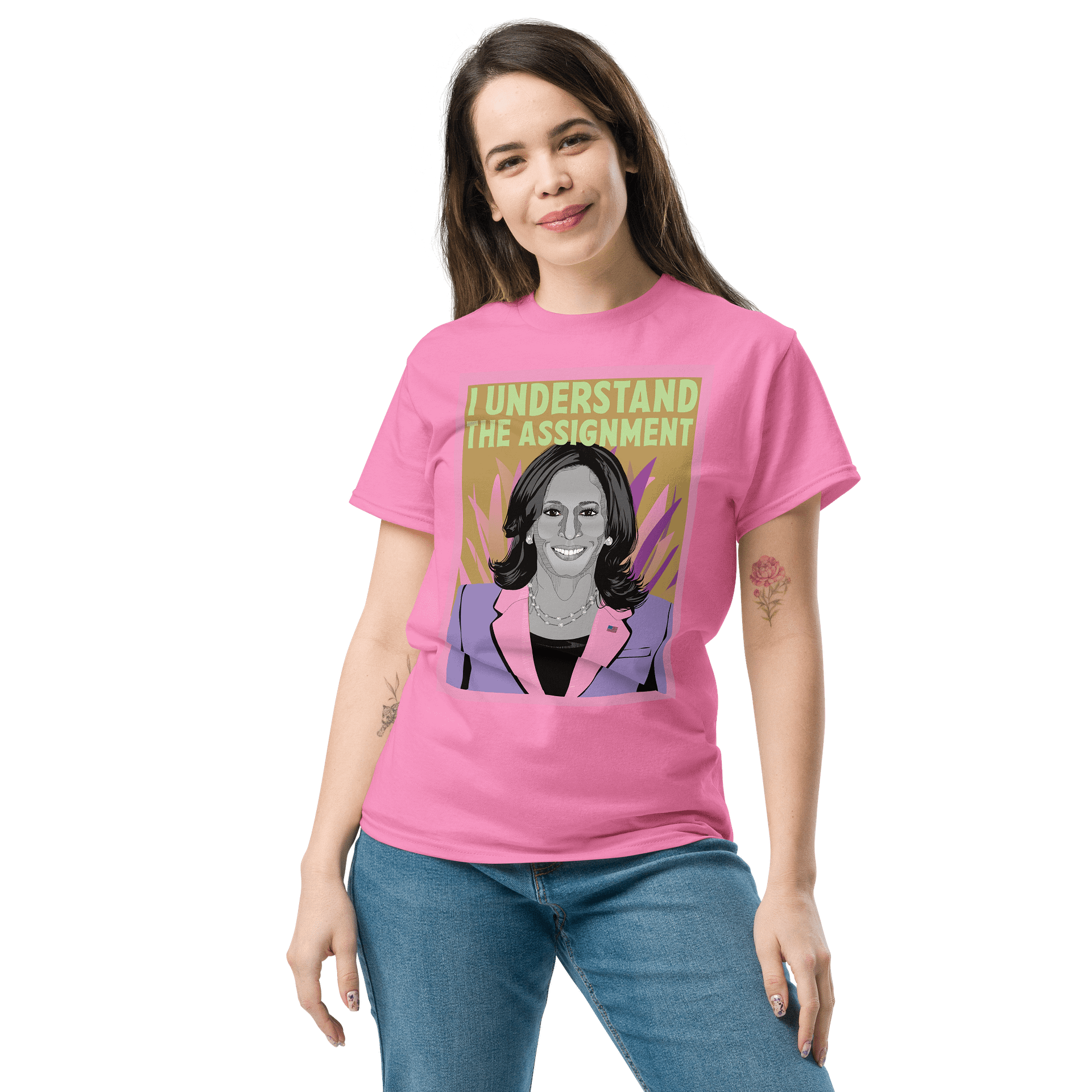 I Understand the Assignment Kamala Harris for President unisex Voter Drive Top and Election Tee product image (5)