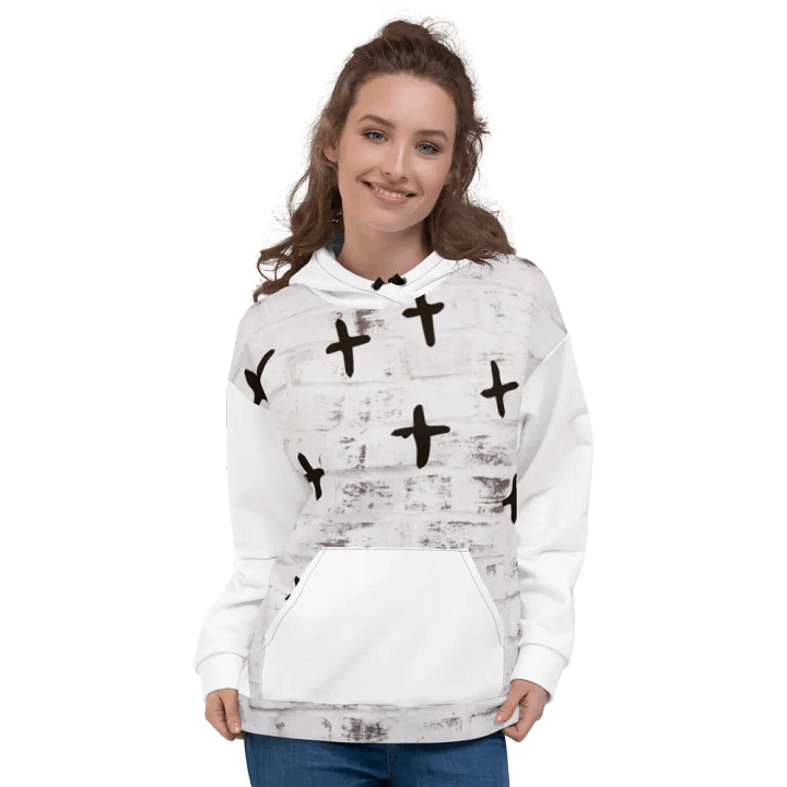 I see jesus sitted on the thrown Unisex Hoodie product image (2)