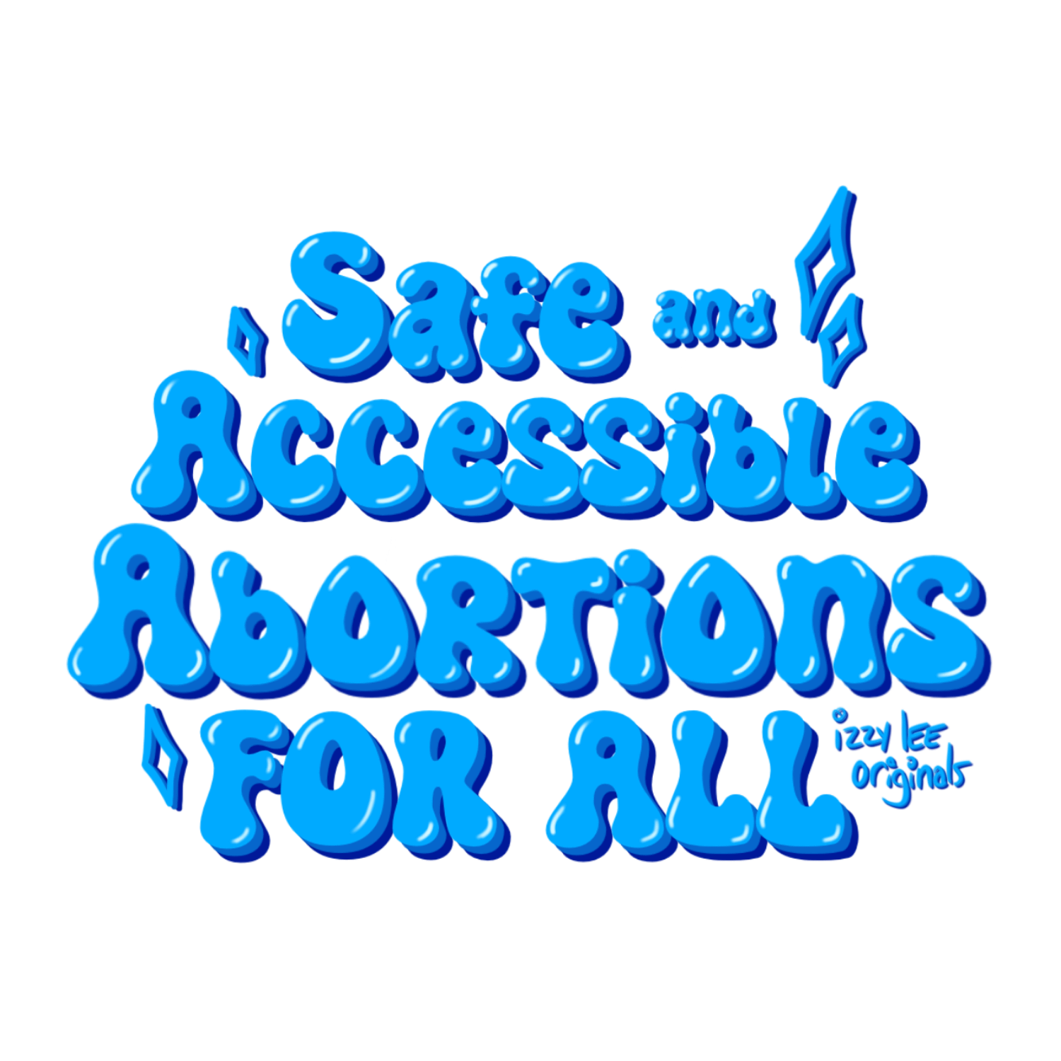 Safe and Accessible Sticker - Blue product image (2)