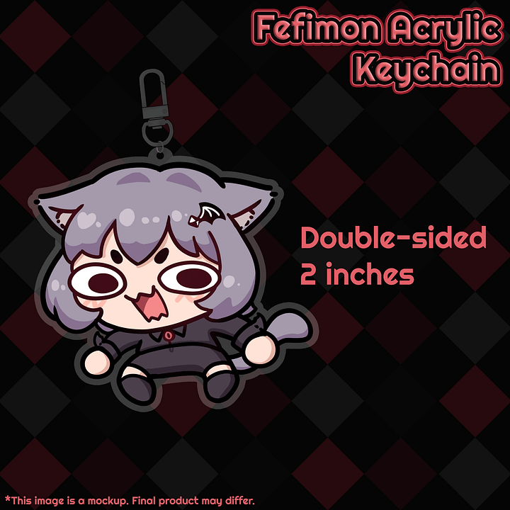 Fefimon Keychain [PREORDER] product image (1)
