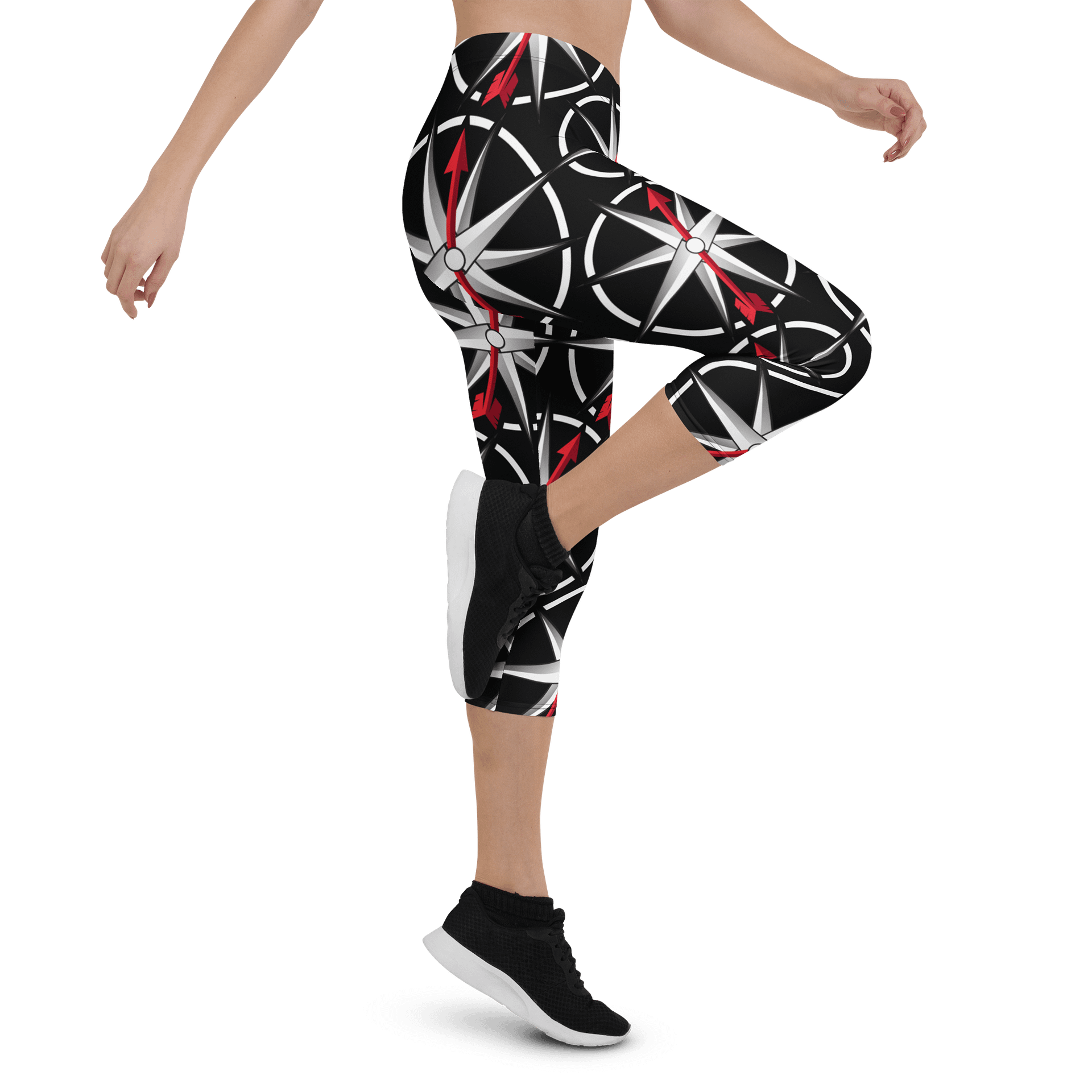 The Compass Trail Capri Leggings – Adventure in Every Step product image (5)