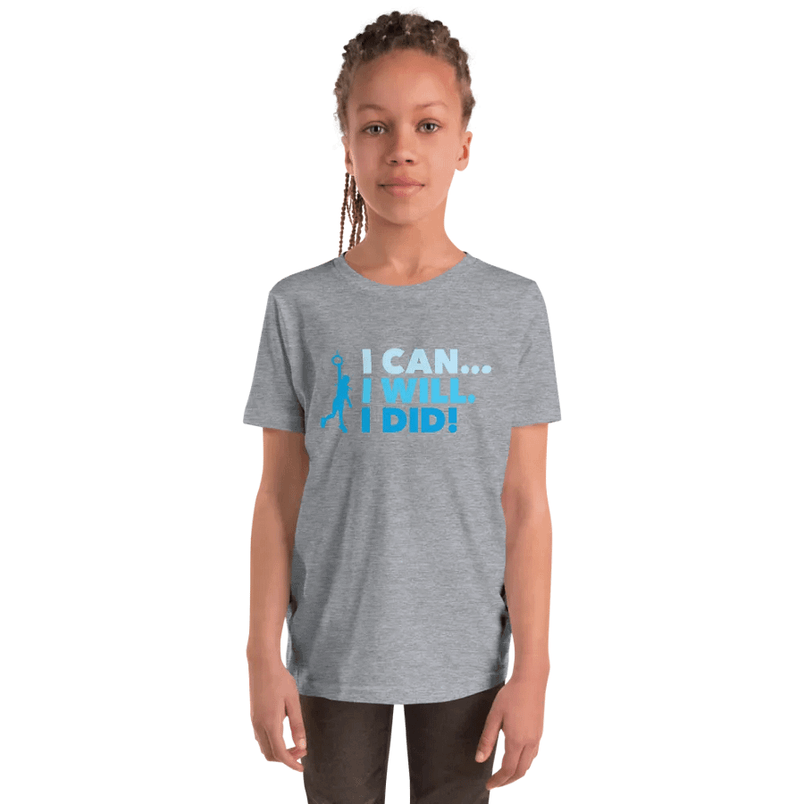 I Can... I Will. I Did! Blue Kids Tee product image (12)