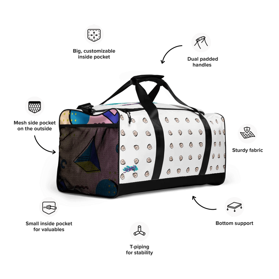 SirLandry Does Gaming Official Duffle Bag product image (10)