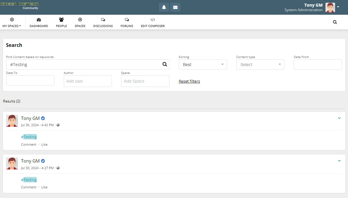 Hashtags Module product image (4)