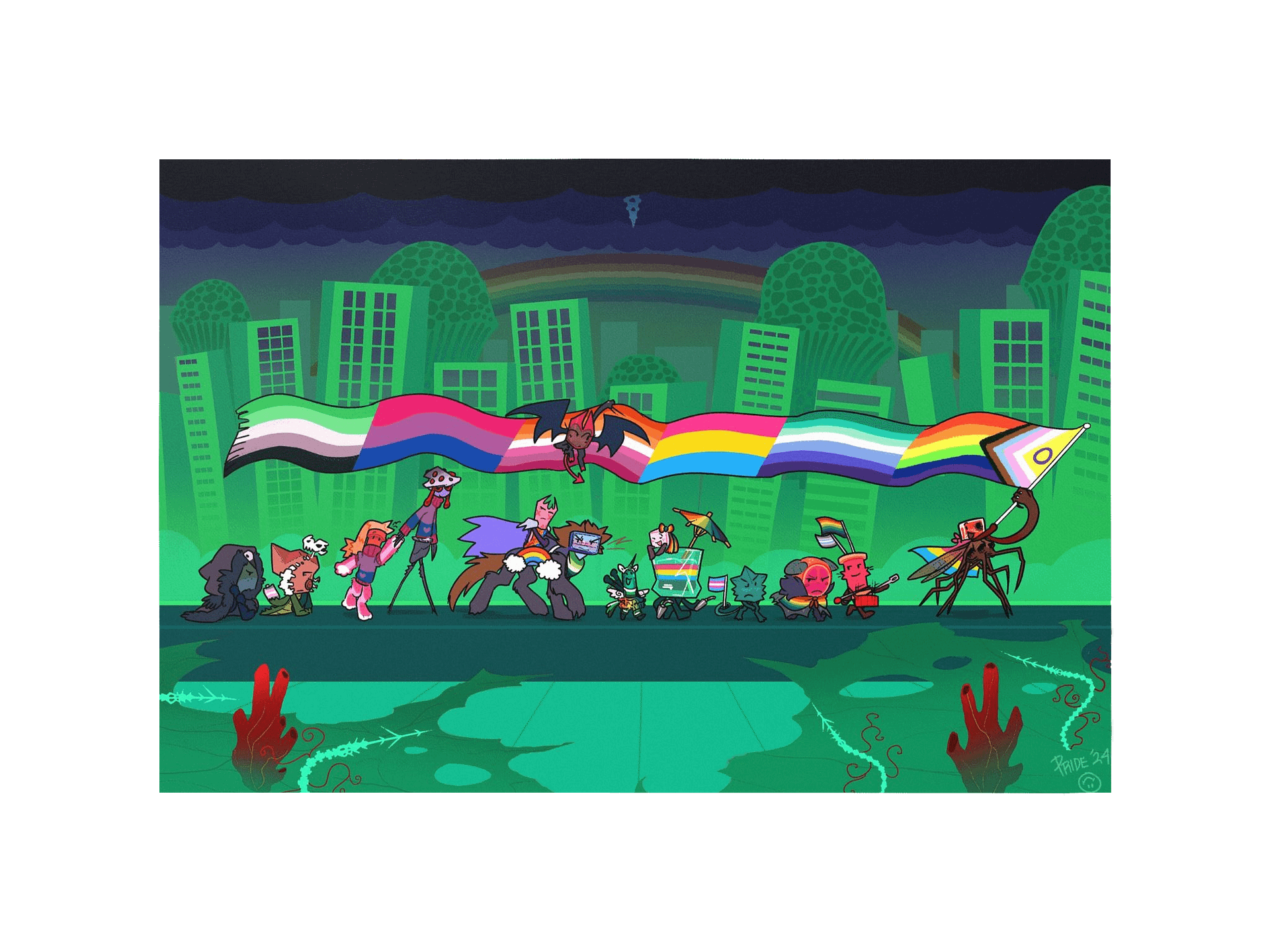Objectified Pride 2024 Poster product image (1)