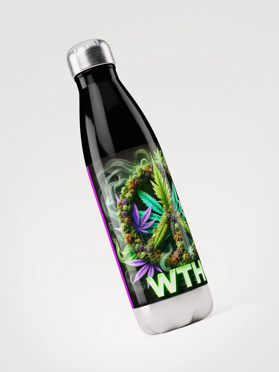 Da Cannabis Peace Symbol Stainless Steel Water Bottle product image (6)