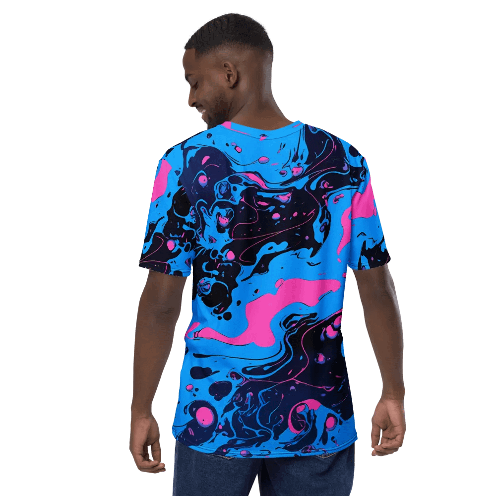 Vibrant Marbled Men's T-Shirt product image (12)