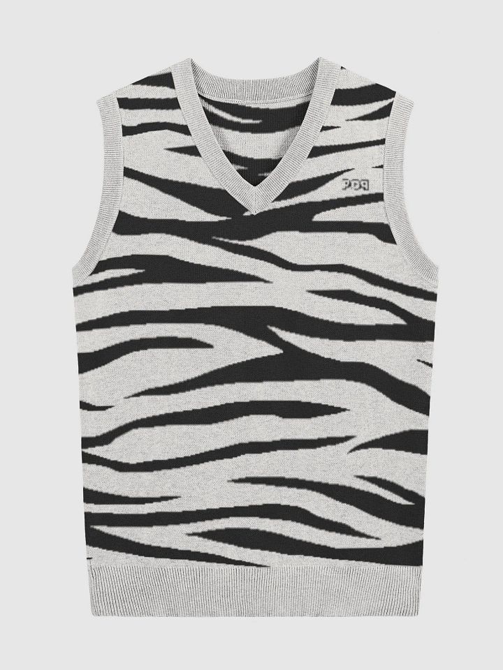 Knitted V-Neck Vest product image (3)
