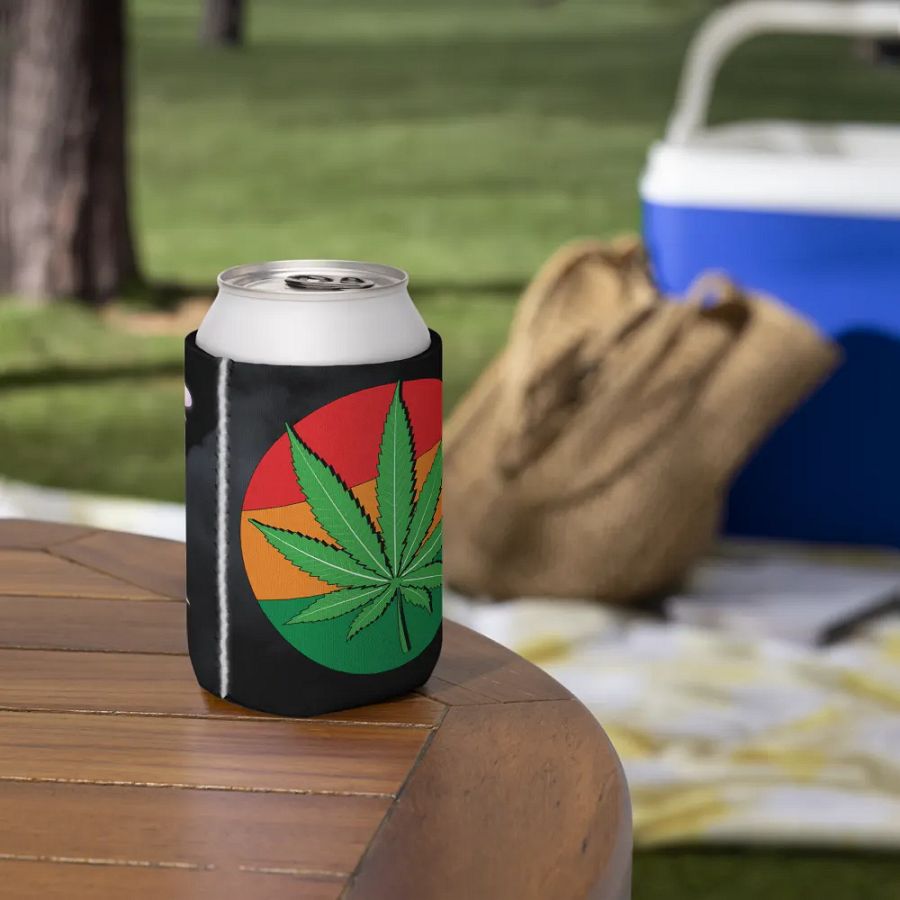 Rasta Can Coozie product image (7)