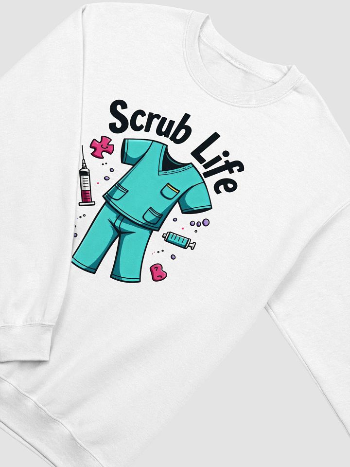 Playful Scrub Life Crewneck Sweatshirt product image (16)