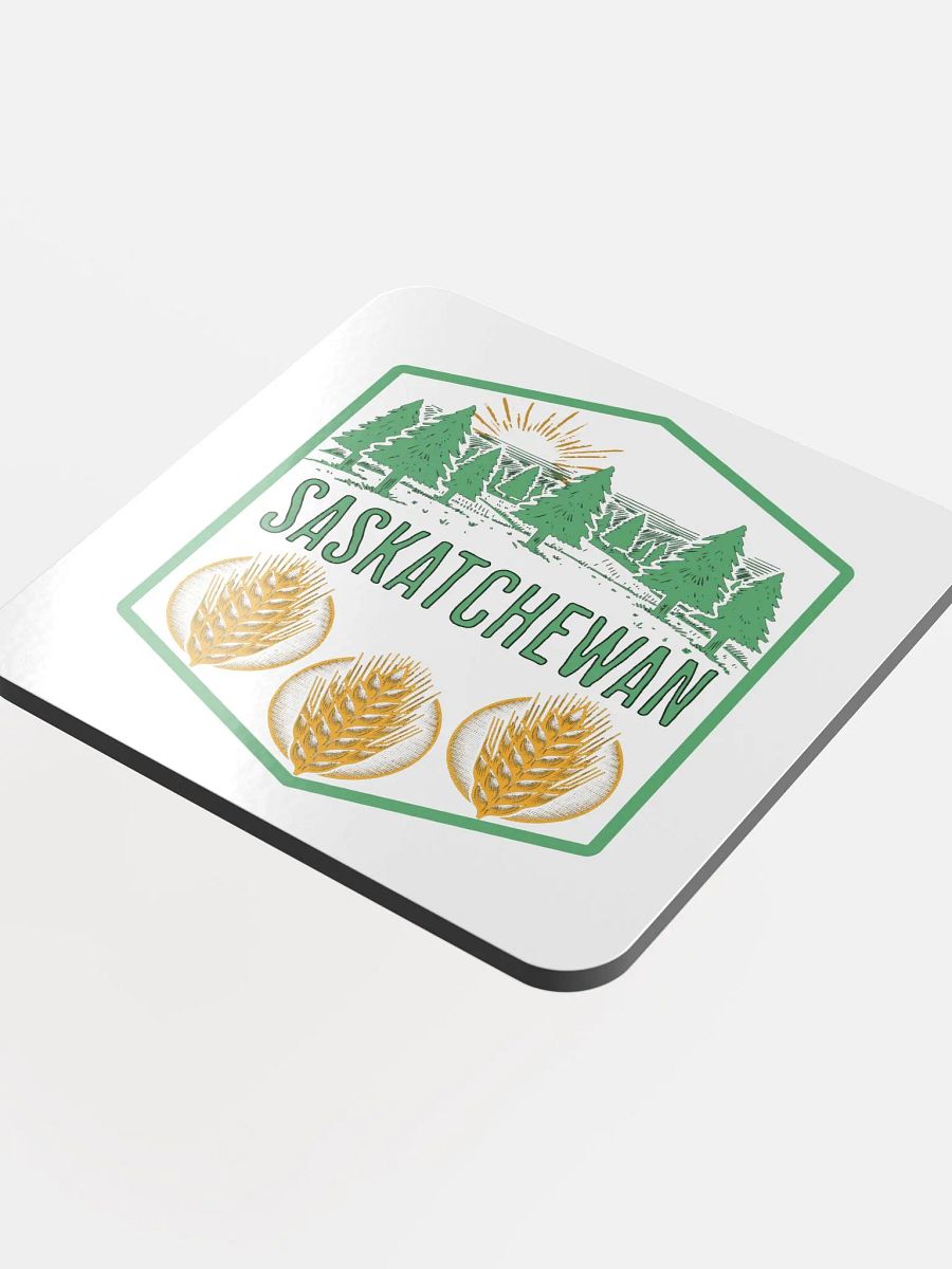 Saskatchewan Tree Wheat Field Coaster Set product image (4)