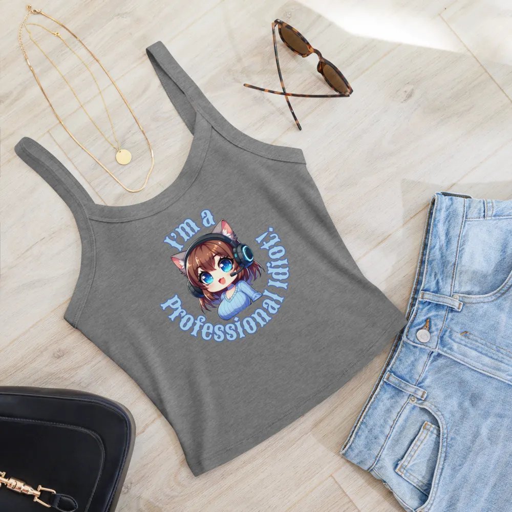 Professional Idiot Micro-Rib Tank Top product image (26)