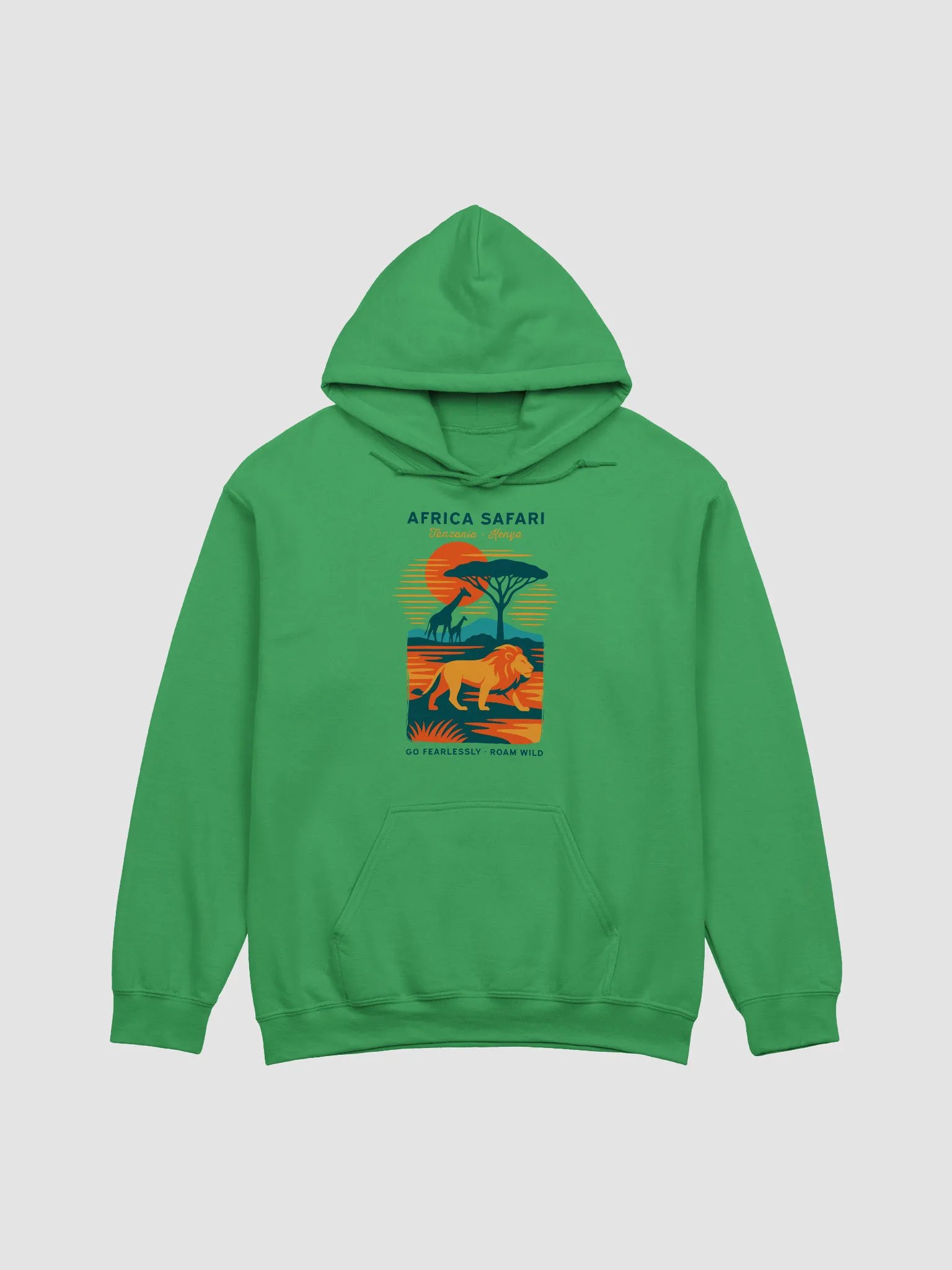 Safari Sunset – Unisex Hoodie product image (8)