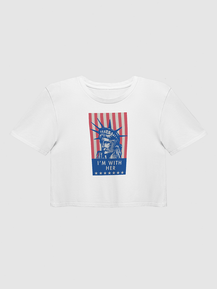 I'm With Her Cropped Tee product image (18)