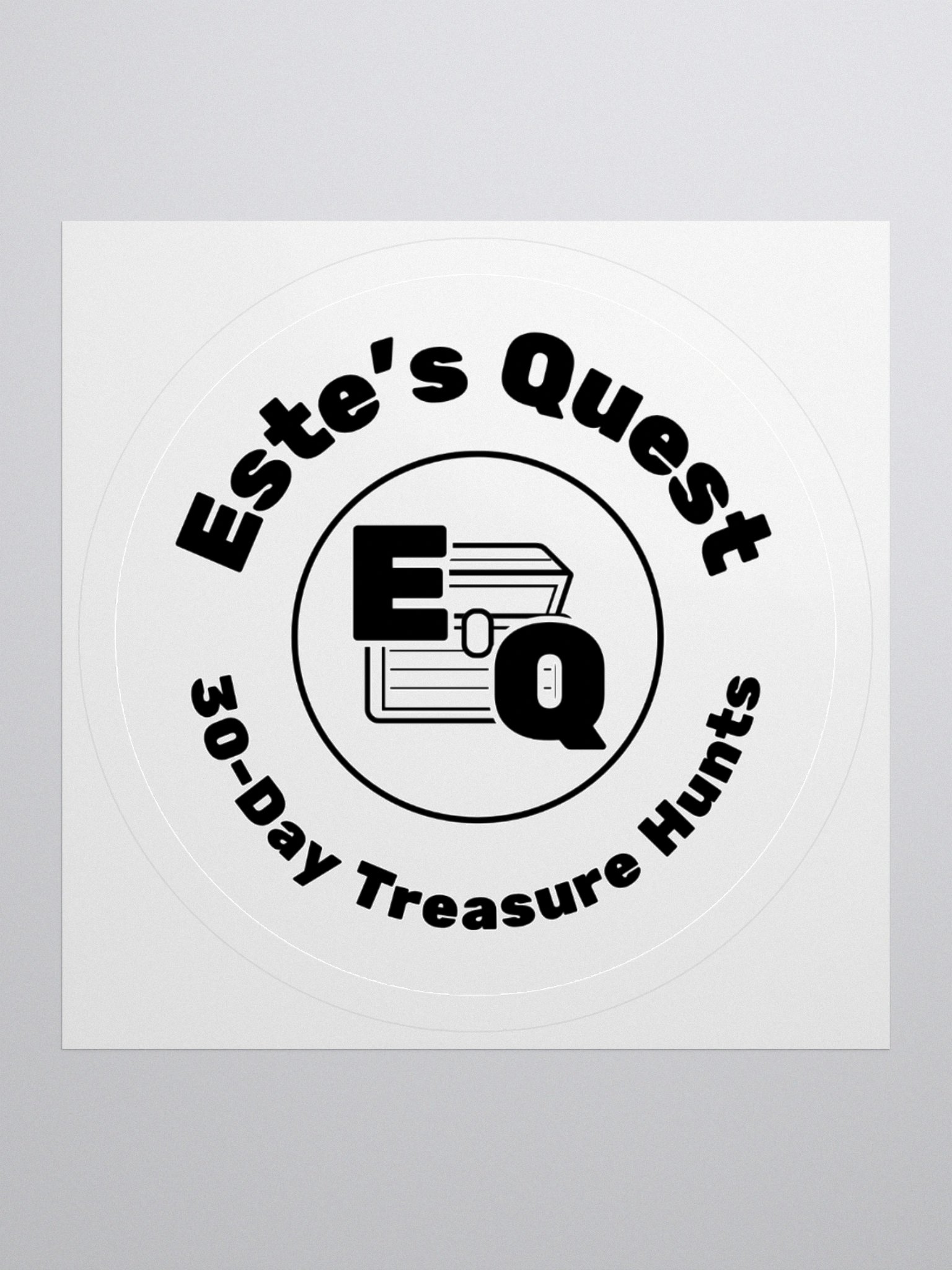 EQ circular logo sticker product image (1)