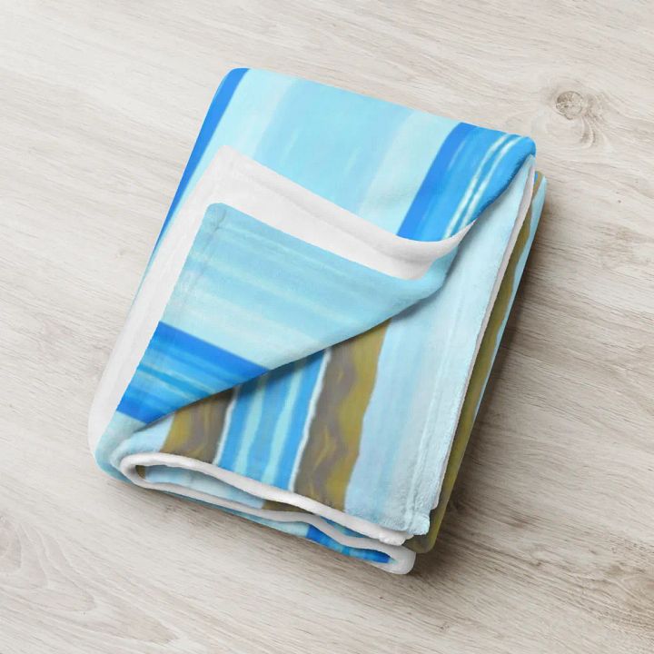 Serene Skyline Throw Blanket product image (2)