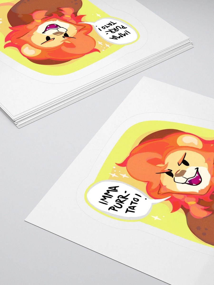 Male Ah'Lina Potato Sticker product image (12)