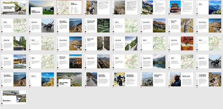 CENTRAL ALPS & LAKE GARDA, 8 Days, 3400 km, 60 Passes, Tour Book & GPX Data product image (2)