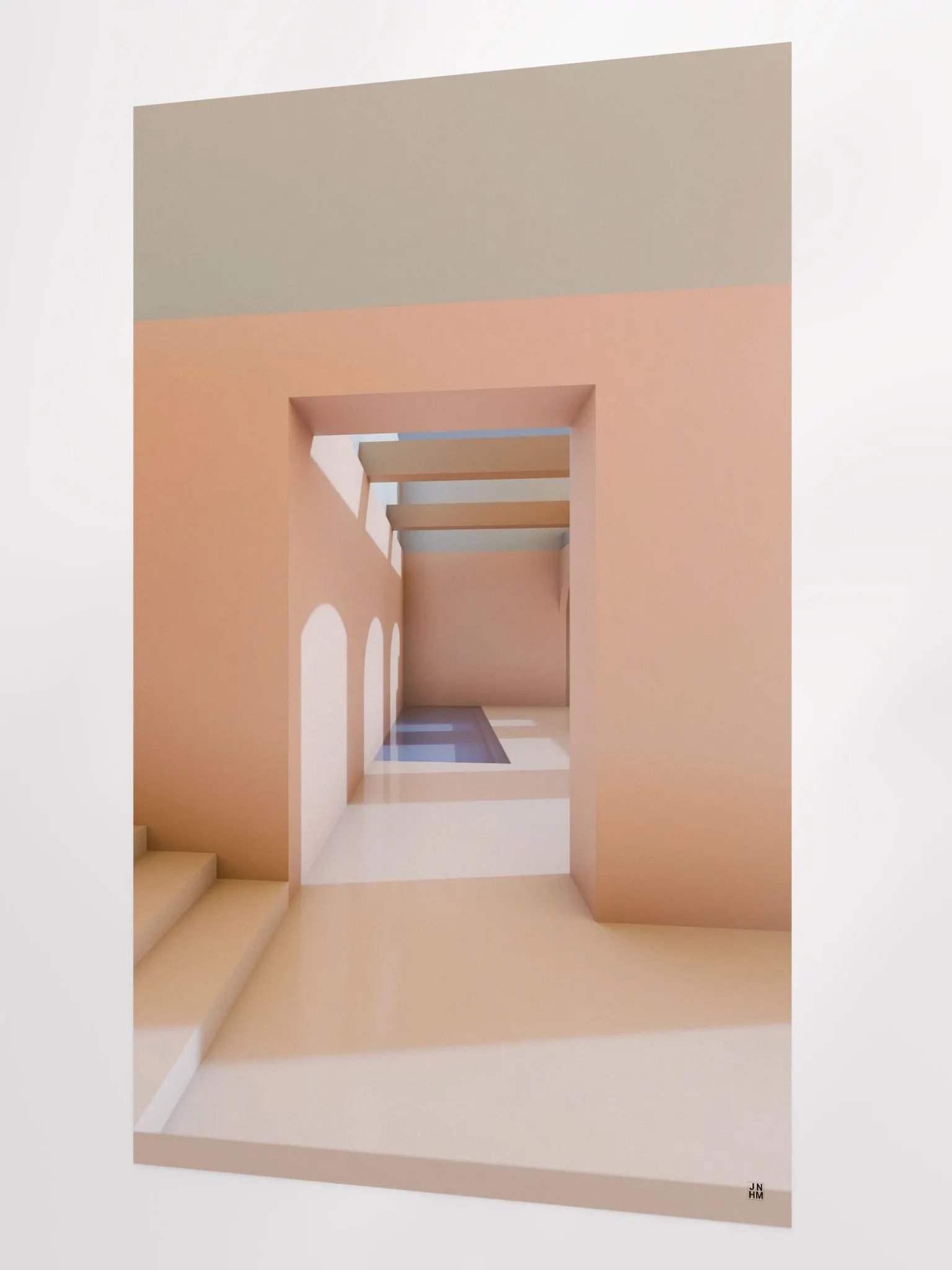 Architectural Landscape - Sand Palace 03 24"x36" Frameless product image (2)