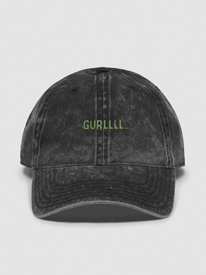 GURLLLL Retro Relaxed Fit Dad Hat product image (2)