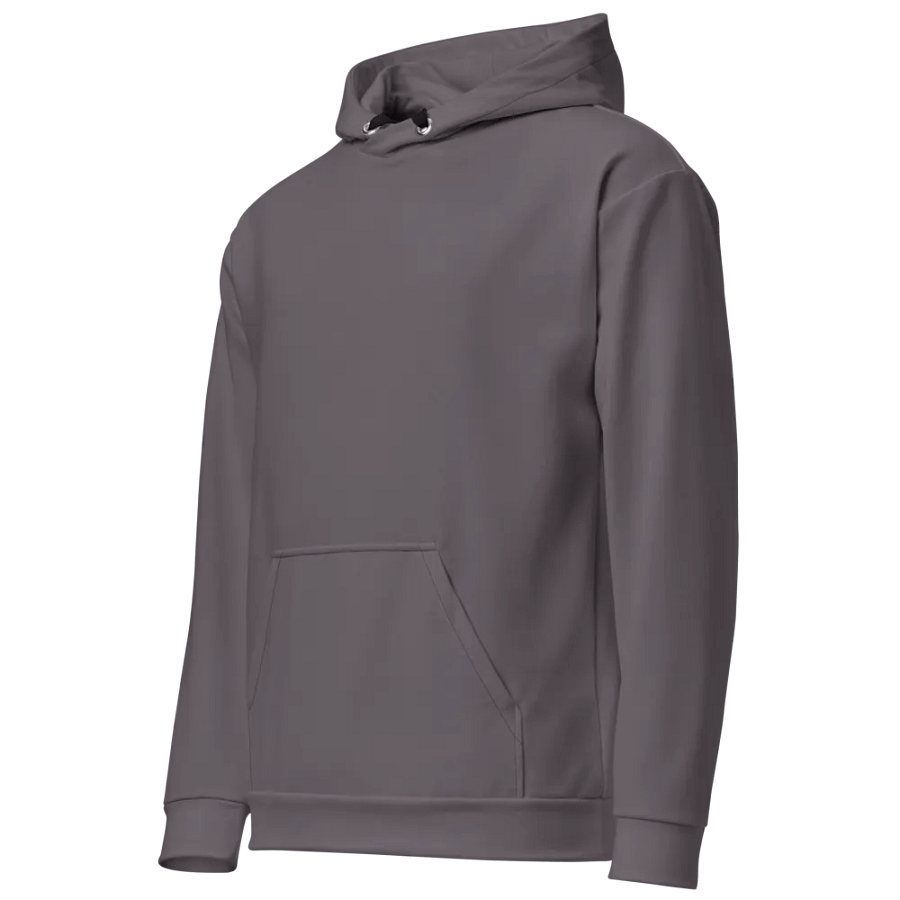Plain Dark Brown Light Summer Unisex Recycled Polyester Heavyweight Premium Hoodie by Treasure Pie product image (3)