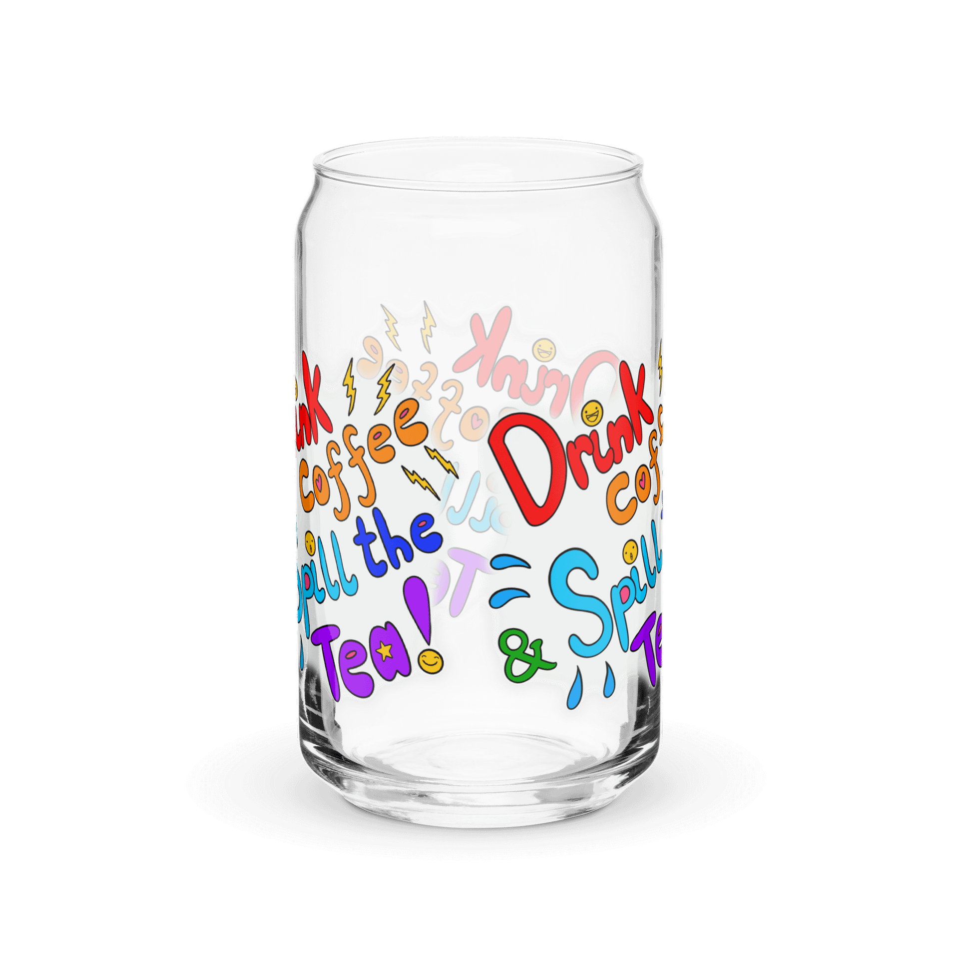 Drink coffee& spill the tea! (Colourful) product image (6)