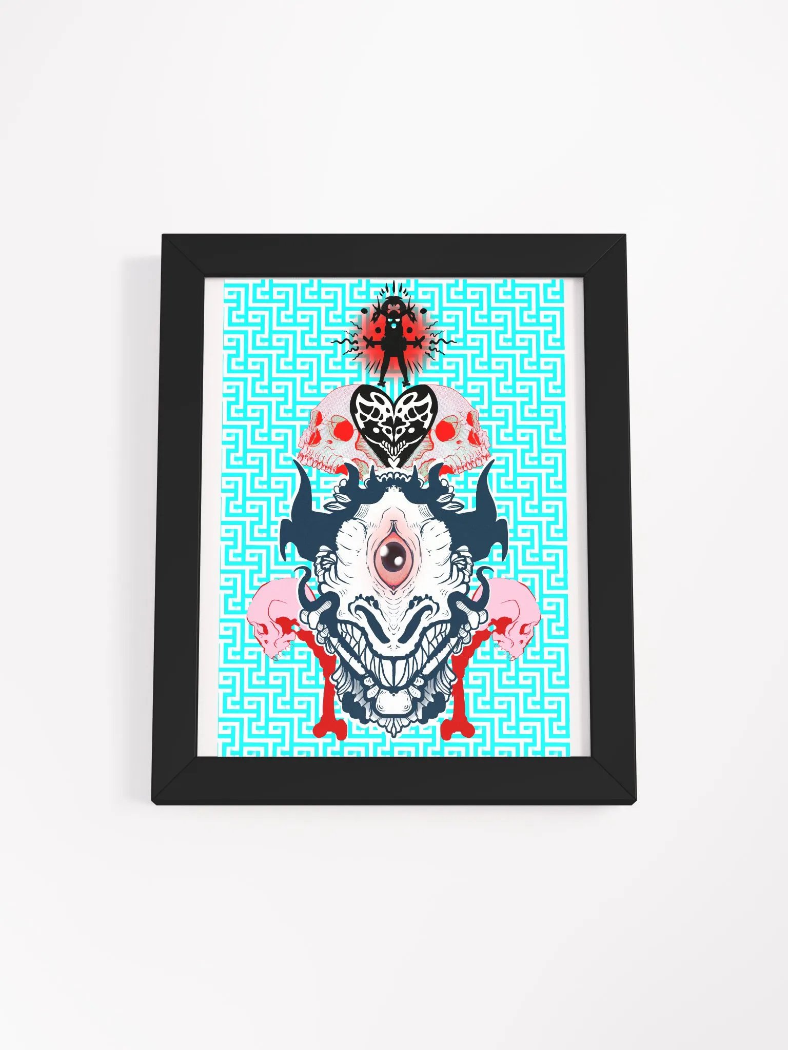 COMPO I [FRAMED POSTER] product image (1)