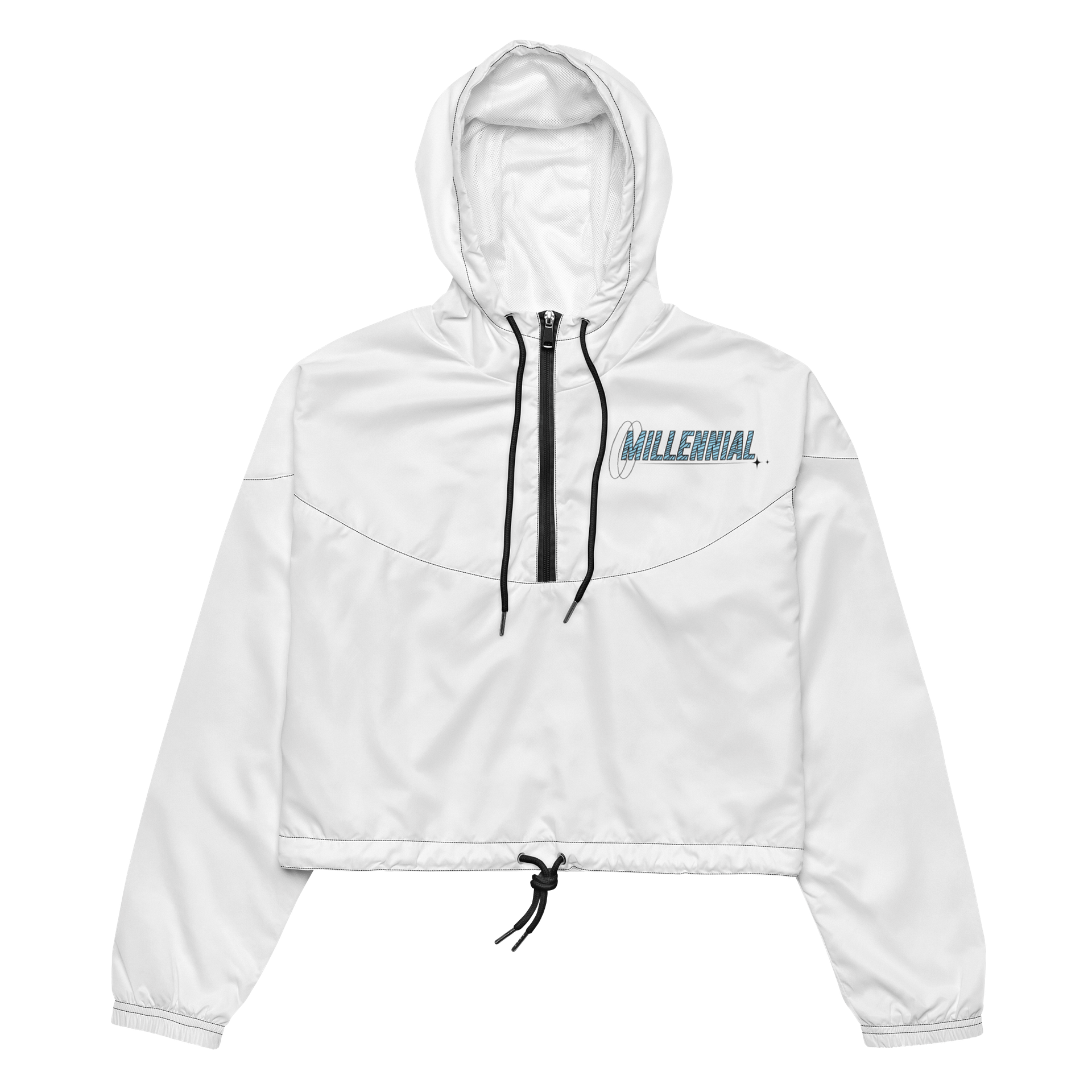 MILLENNIAL CROPPED WINDBREAKER product image (2)