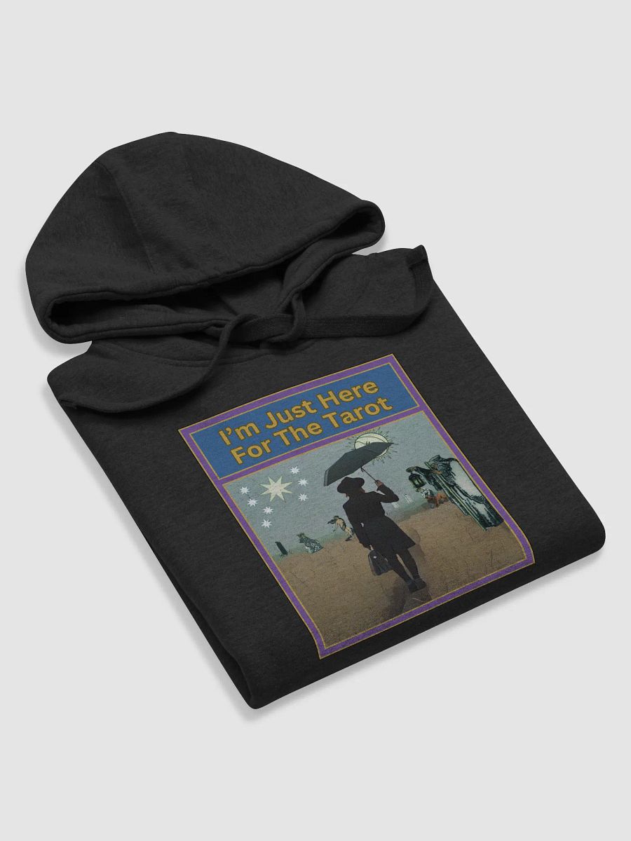 I'm Just Here For The Tarot Hoodie, Tarot Card Vibes Hoodie, Tarot Card Hoodie product image (3)