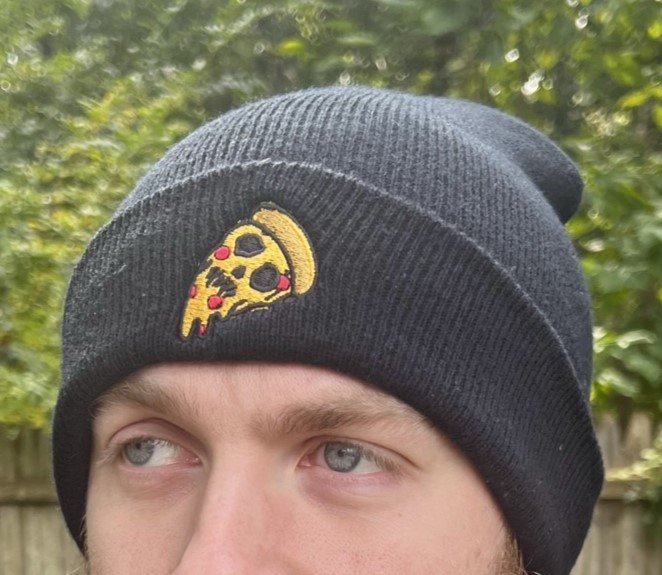 REST IN PIZZA BEANIE product image (1)