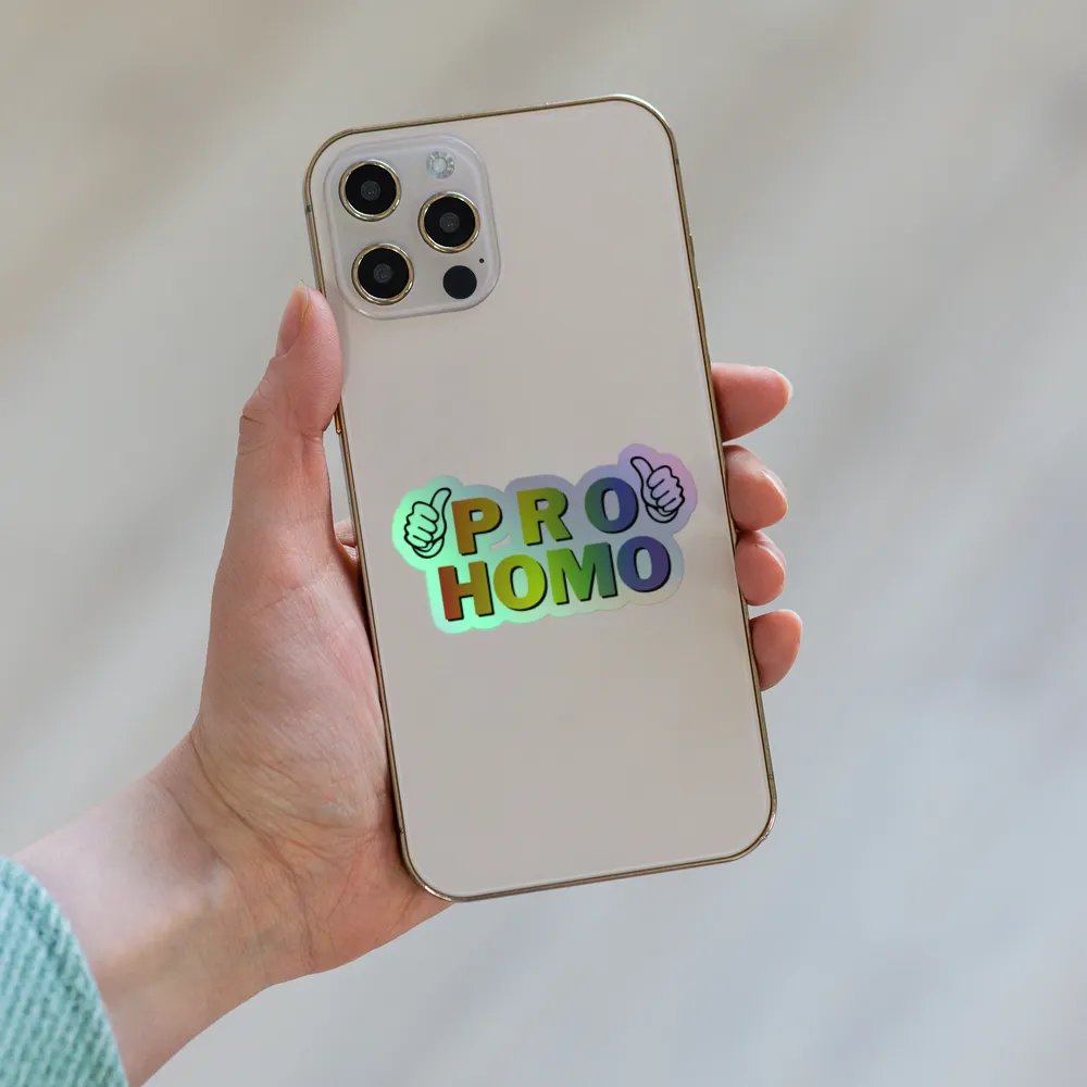 Pro Homo - Kiss Cut Holographic Stickers product image (6)