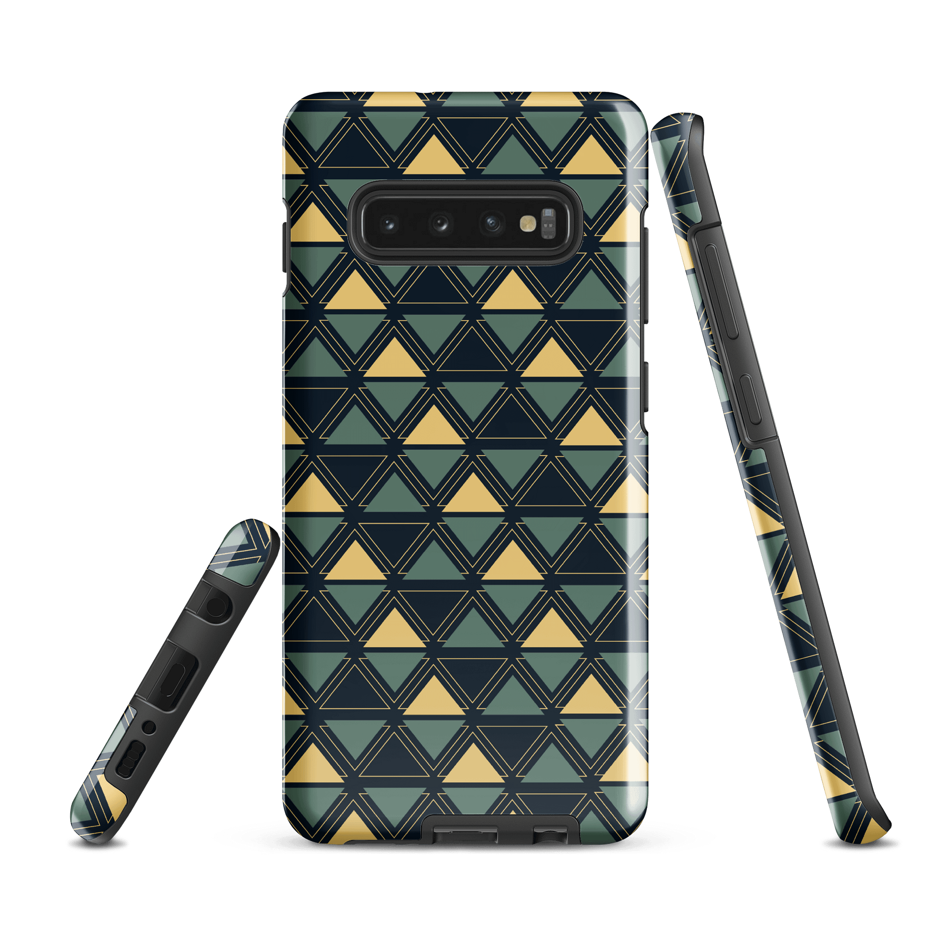 Triangulated Night Geometric Samsung Galaxy Tough Case product image (1)