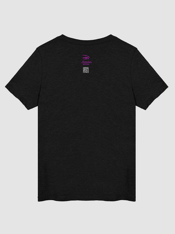 F*ck Long Covid Relaxed V-Neck Tee - Red product image (10)