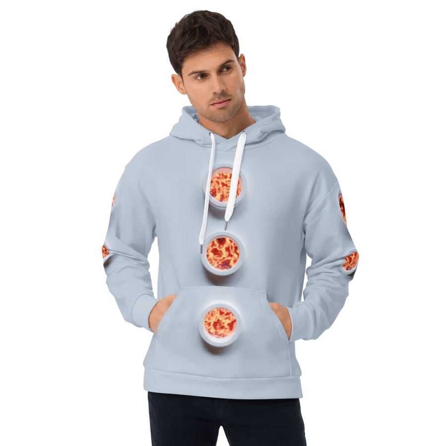Energy of 3D Magma (unisex hoodie) product image (10)