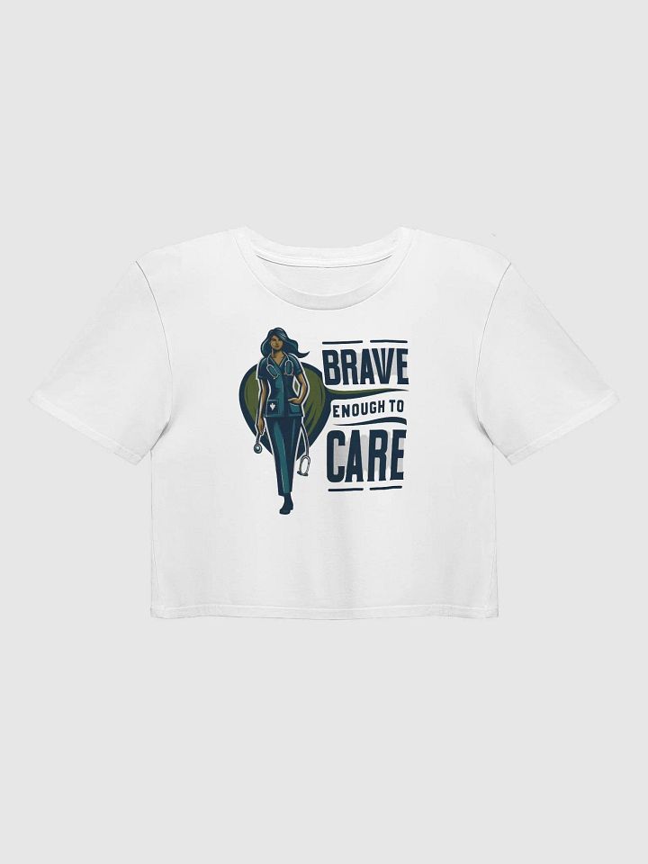 brave enough to care crop top product image (3)
