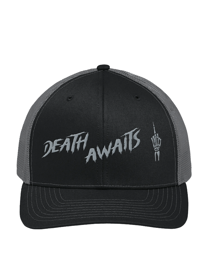 Death Awaits Trucker Snapback product image (1)