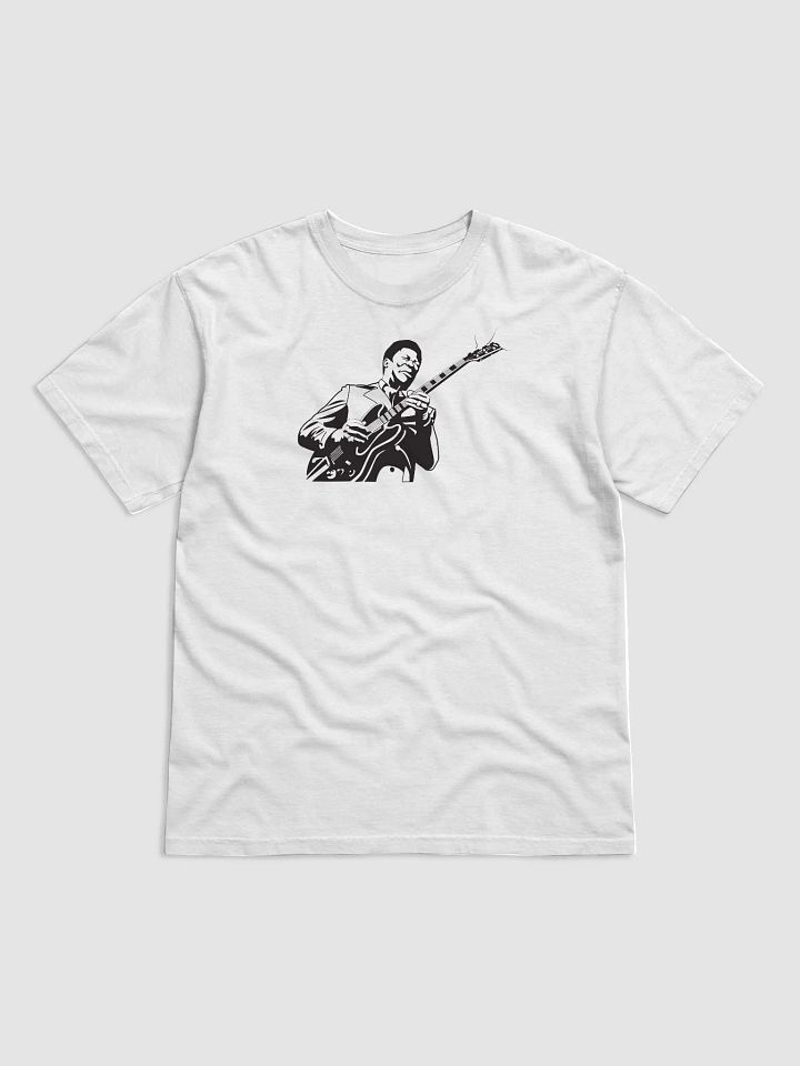 Feel the Blues with our BB King Guitar T-Shirt: A Nostalgic Ode to Music History and Vintage Style! Essential T-Shirt for women men product image (1)
