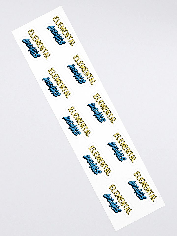 Elemental Animals Kiss Cut Stickers (Set of 10) product image (2)