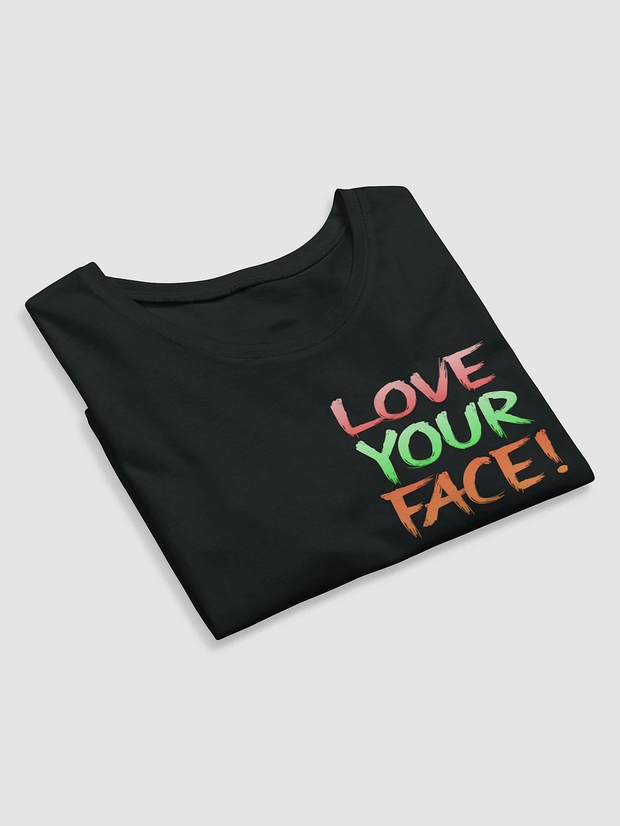 Love your face + basic logo crop tee product image (12)