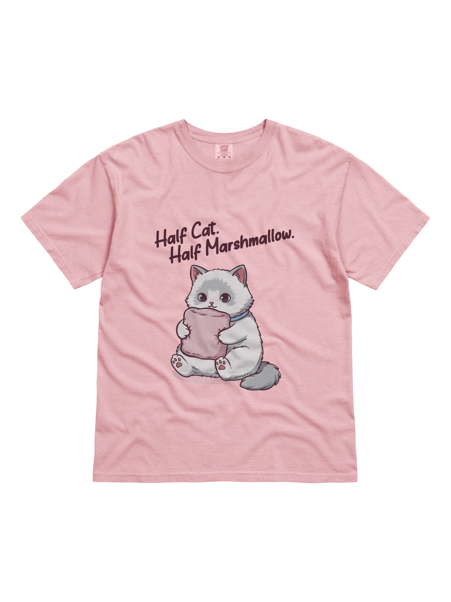 Ragdoll Kitten Marshmallow T-Shirt (Pink) product image (2)