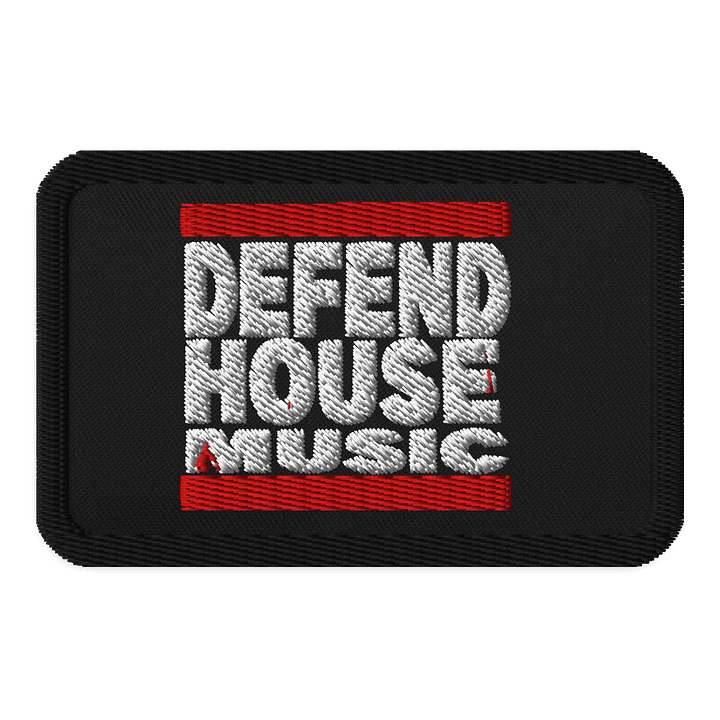 Chaos in Red Embroidered Patch product image (1)