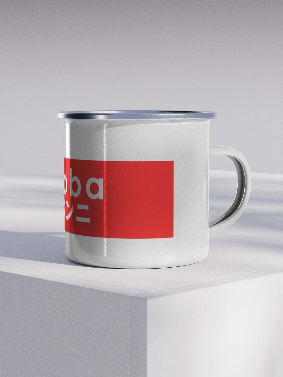 Bobabenni Enamel Cup - White product image (4)