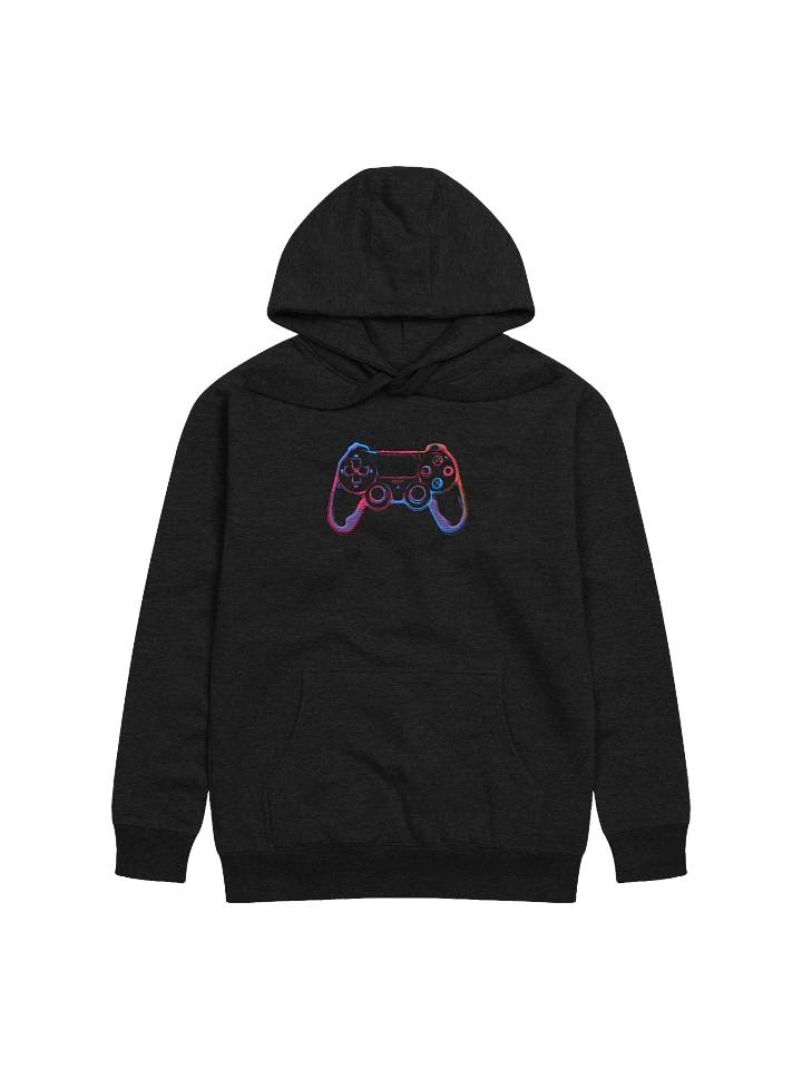 Neon Controller Center Embroidered Hoodie product image (1)