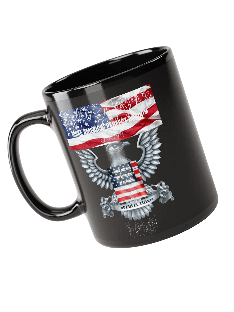 Mapa™ American Eagle Black Glossy Mug product image (6)