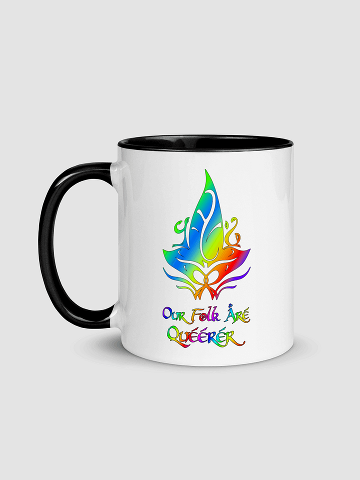Our Folk Are Queerer - Rainbow PRIDE Mug product image (2)
