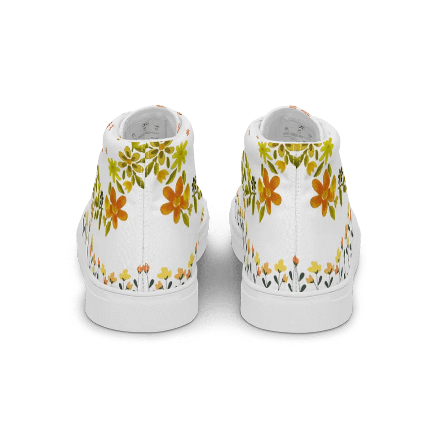Floral Pixel Fusion High Tops product image (5)