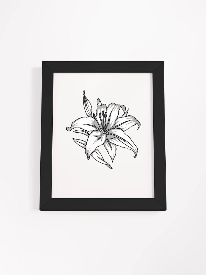 Elegant Lily - Original Botanical Print product image (1)