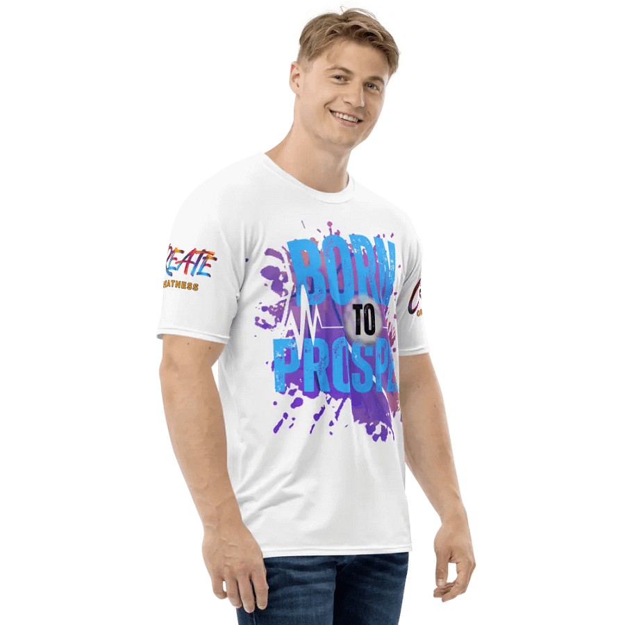 Born to Prosper Dynamic Huge Print T-Shirt product image (3)