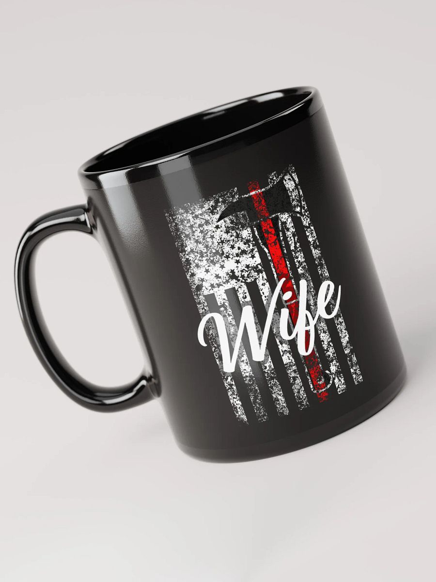 Firefighter Wife - Black Mug product image (1)