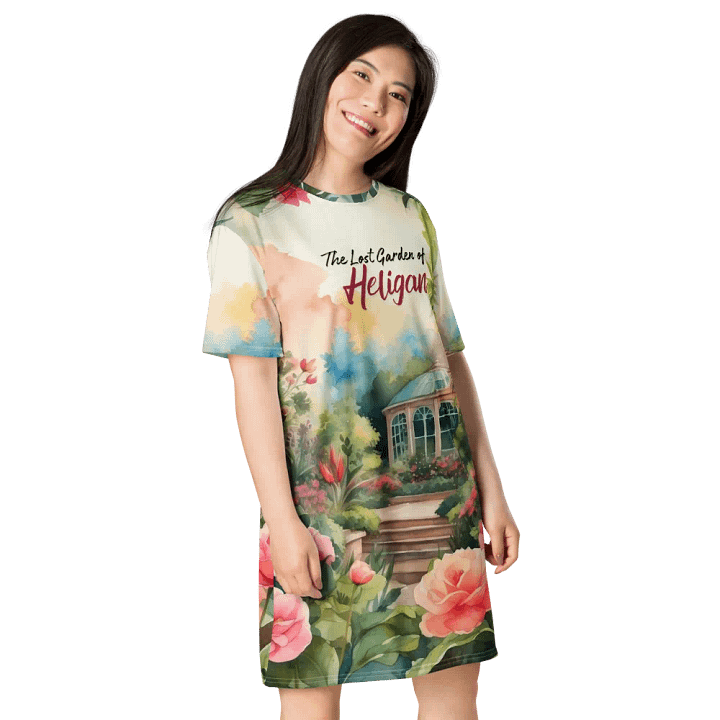 The Lost Garden of Heligan All Over Print T-shirt Dress product image (1)
